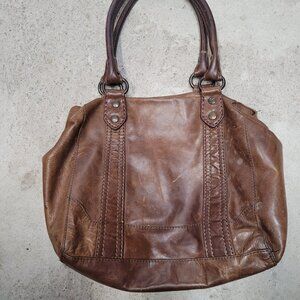 Womans Leather FYRE handbag purse 14"x11" Quality designer handbag
